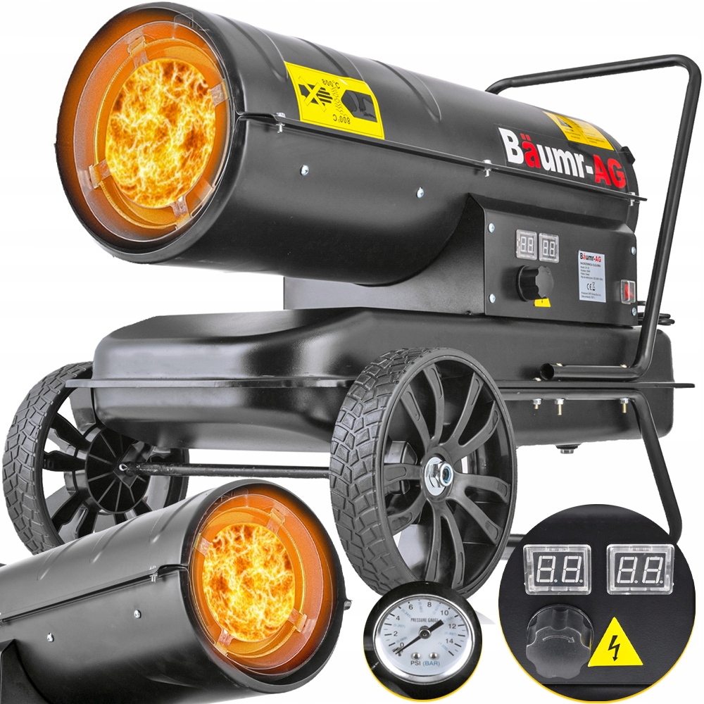 Olejový ohrievač Baumr-Ag 35 kW